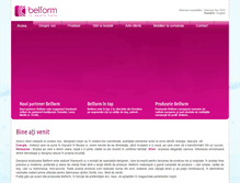 Tablet Screenshot of belform.ro